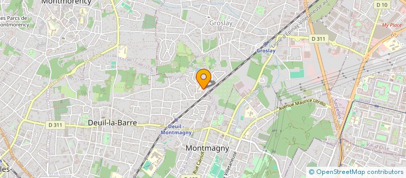 localisation de l'entreprise TREMO STUDIO  DEUIL-LA-BARRE