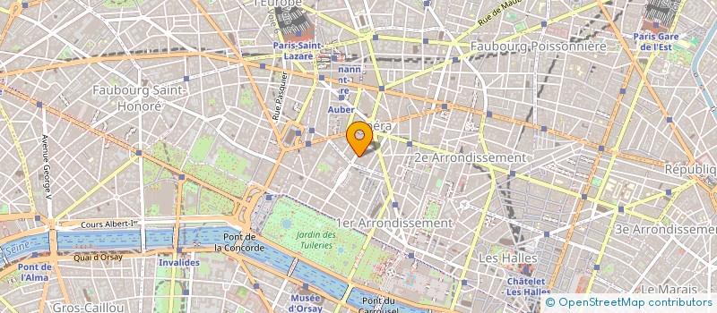 localisation de l'entreprise TREMOILLE INVEST  PARIS