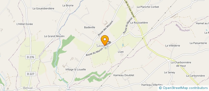 localisation de l'entreprise TREMOL  SAVIGNY