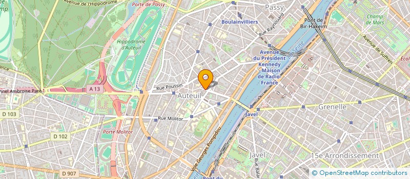 localisation de l'entreprise TREMOLAT  PARIS