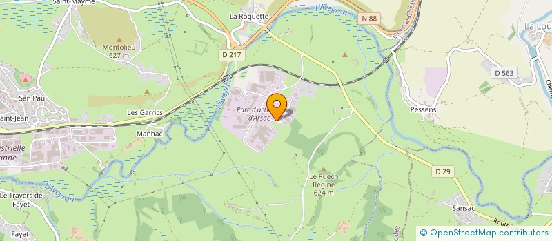 localisation de l'entreprise TREMOLIERES TRANSPORTS FRIGORIFIQUES ET LOCATION  SAINTE-RADEGONDE