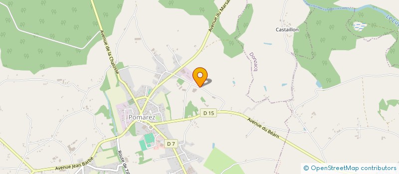 localisation de l'entreprise TREMONT  POMAREZ