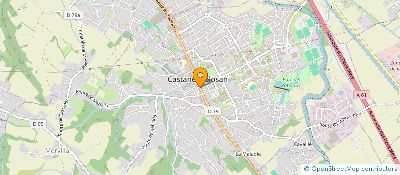 localisation de l'entreprise TREMOULET à CASTANET-TOLOSAN