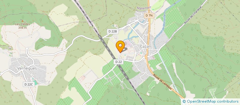 localisation de l'entreprise TREMPADOU  VERNEGUES