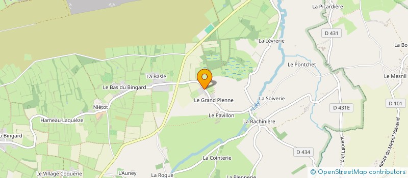 localisation de l'entreprise TREMPLIN à MUNEVILLE-LE-BINGARD