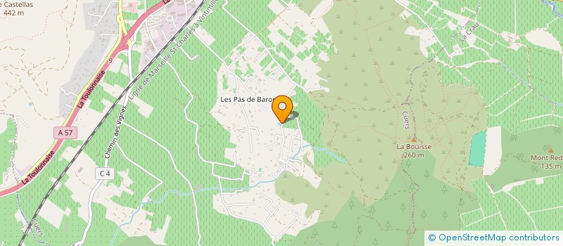 localisation de l'entreprise TREMPLIN  CUERS