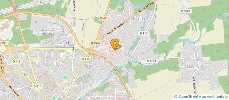 localisation de l'entreprise TREMPLIN 77 à MELUN