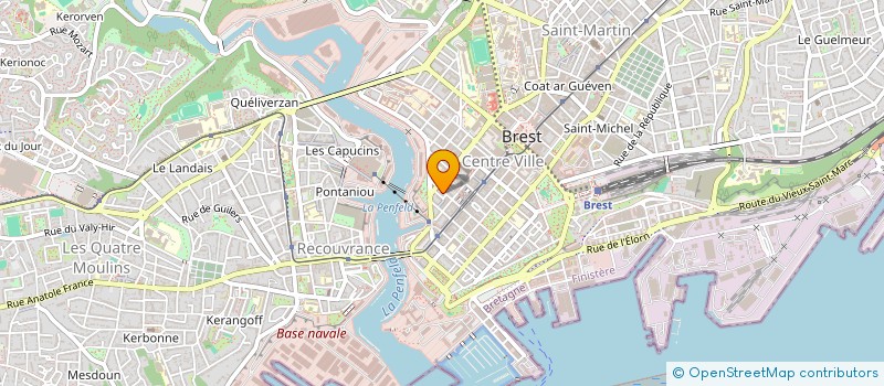 localisation de l'entreprise TREMPLIN  BREST