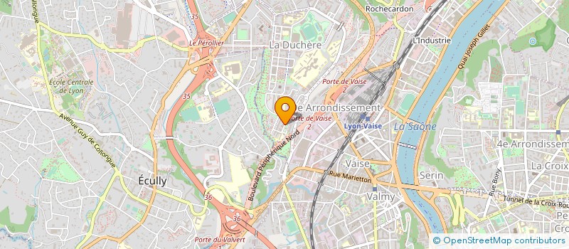 localisation de l'entreprise TREMPLIN BATIMENT SARL  LYON