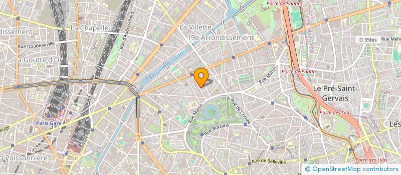 localisation de l'entreprise TREMPLIN JEUNESSE  PARIS