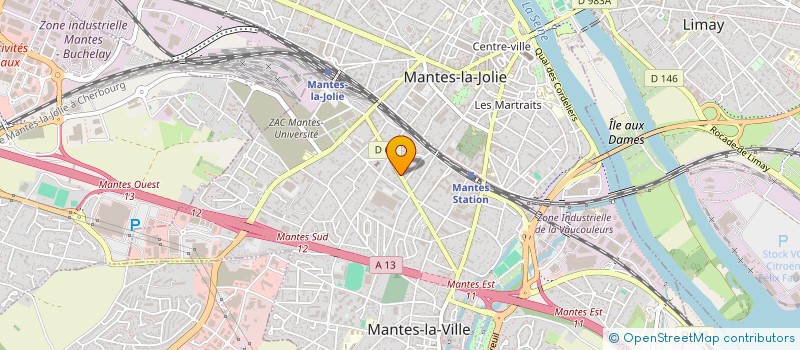 localisation de l'entreprise TREMPLIN POSITIF à MANTES-LA-VILLE