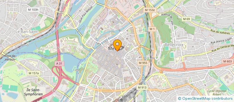 localisation de l'entreprise TREMPLIN POUR UN EMPLOI à METZ