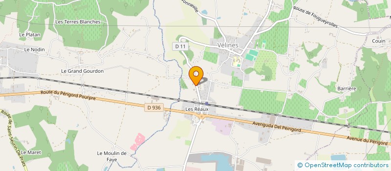 localisation de l'entreprise TREMPLIN PRODUCTIONS  VELINES