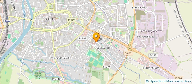 localisation de l'entreprise TREMPLINENDOSENS à SENS