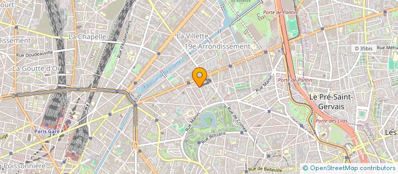 localisation de l'entreprise TREMPOLINO  PARIS