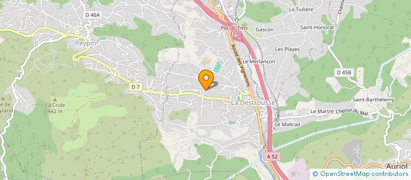 localisation de l'entreprise TRENCH CONNECTION RECORDS  LA DESTROUSSE