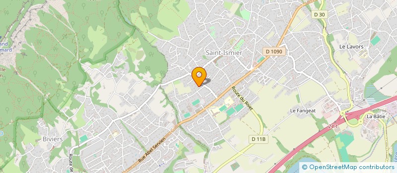 localisation de l'entreprise TREND à SAINT-ISMIER