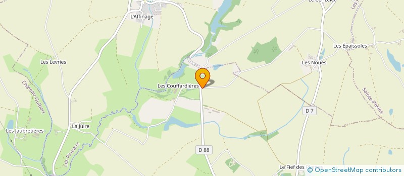 localisation de l'entreprise TREND ABSOLUTE  MOUTIERS-SUR-LE-LAY