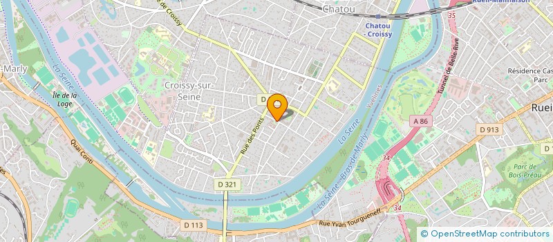 localisation de l'entreprise TREND ANALYTICA à SETE
