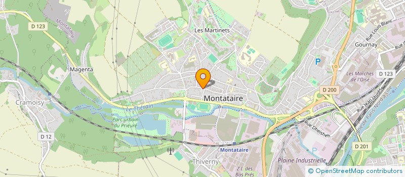 localisation de l'entreprise TREND CARS&SERVICE  MONTATAIRE