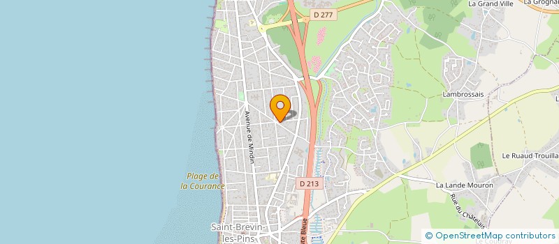 localisation de l'entreprise TREND COURTAGE & SERVICE  SAINT-BREVIN-LES-PINS