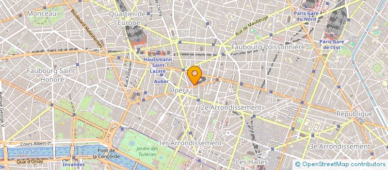 localisation de l'entreprise TREND INVEST à LEVALLOIS-PERRET