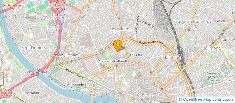 localisation de l'entreprise TREND'WICH à TOULOUSE