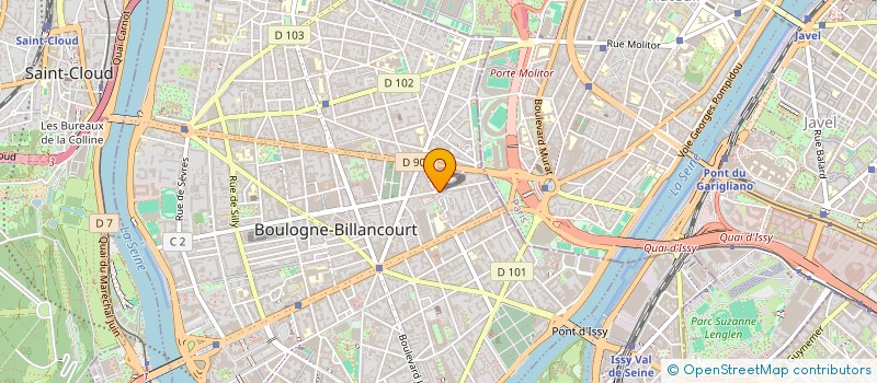 localisation de l'entreprise TRENDY BOVARY LES ARISTOCRAFTS à BOULOGNE-BILLANCOURT