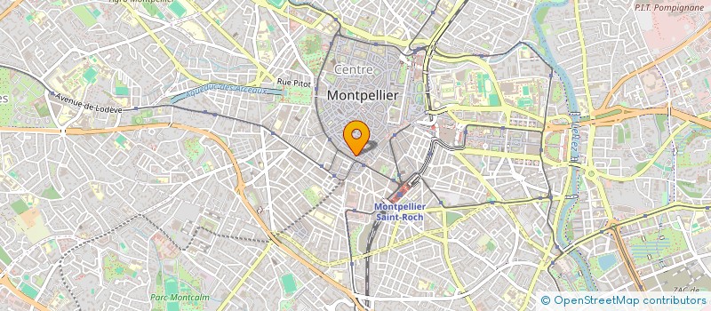 localisation de l'entreprise TRENDY CORNER à MONTPELLIER