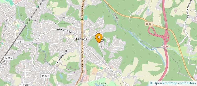 localisation de l'entreprise TRENEA  TARNOS