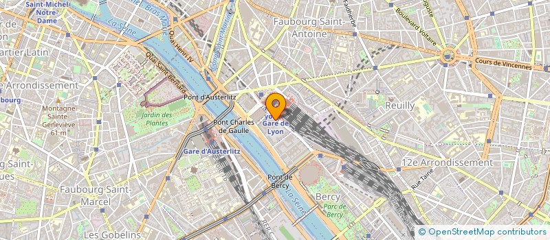 localisation de l'entreprise TRENITALIA FRANCE à PARIS