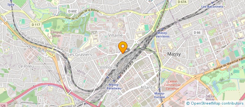 localisation de l'entreprise TRENORAS CONSEIL à MASSY