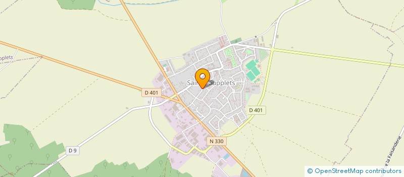 localisation de l'entreprise TRENOV à SAINT-SOUPPLETS