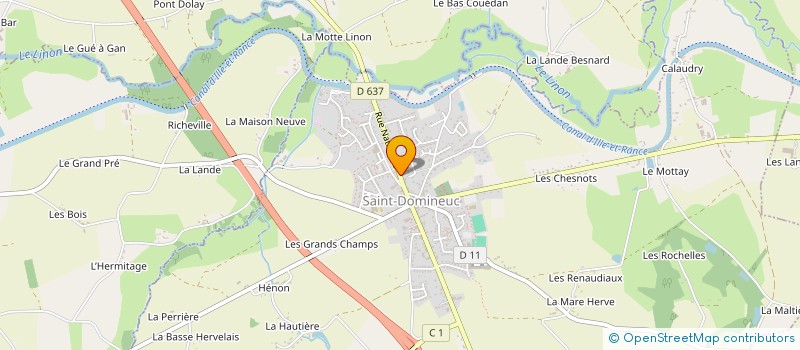 localisation de l'entreprise TRENTAPHAR  TINTENIAC