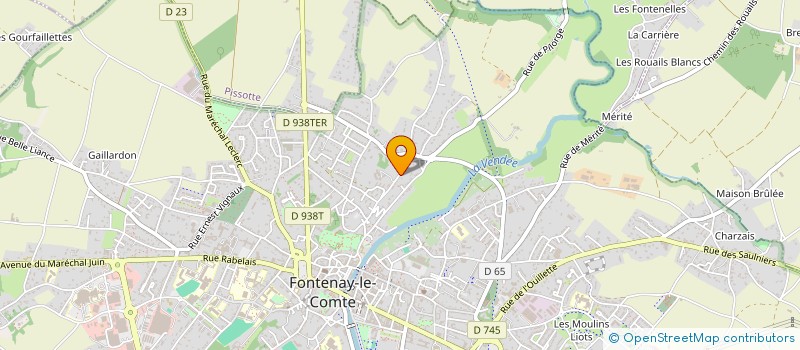 localisation de l'entreprise TRENTE à FONTENAY-LE-COMTE