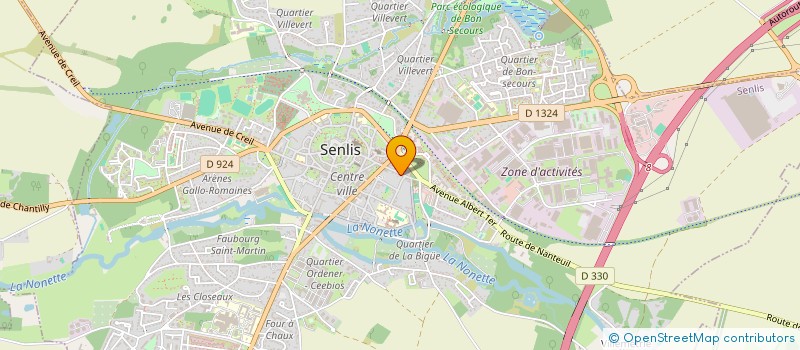 localisation de l'entreprise TRENTE ANS DEJA à SENLIS