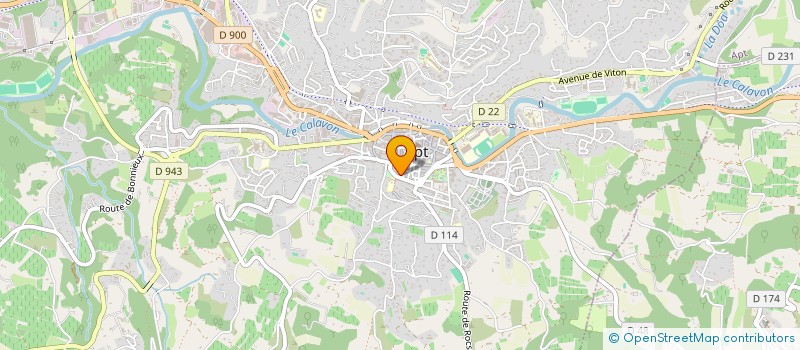 localisation de l'entreprise TRENTE NEUF HUIT  APT