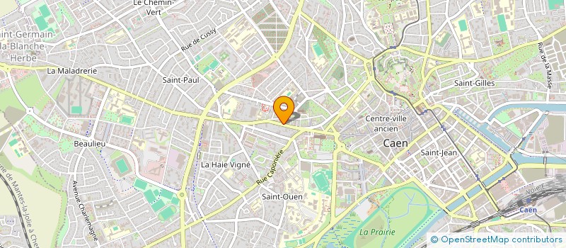 localisation de l'entreprise TRENTE POUR CENT à CAEN