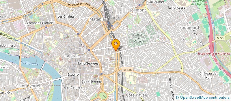 localisation de l'entreprise TRENTE PRINTEMPS  TOULOUSE