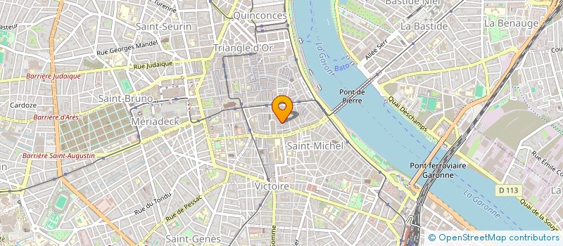 localisation de l'entreprise TRENTE-SEPT  BORDEAUX