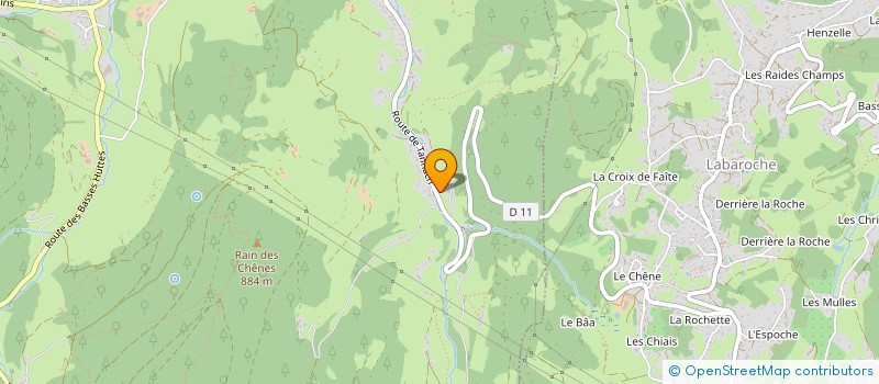 localisation de l'entreprise TRENTE-TROIS  HOUSSEN