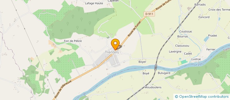 localisation de l'entreprise TRENTELS DETENTE  TRENTELS