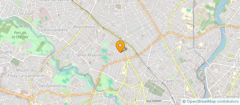 localisation de l'entreprise TRENTEMOULT  NANTES