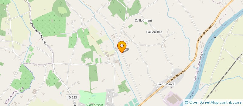 localisation de l'entreprise TRENTIN VINCENT  SAINT-SYLVESTRE-SUR-LOT