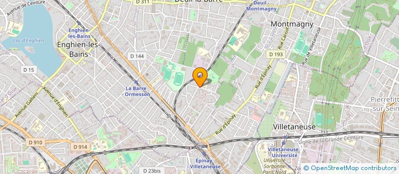 localisation de l'entreprise TRENTY  DEUIL-LA-BARRE