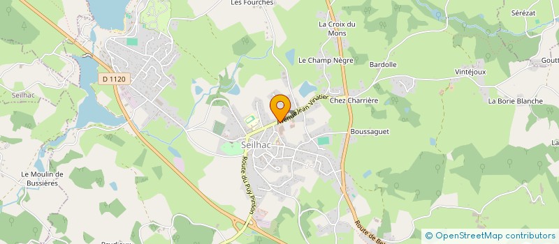 localisation de l'entreprise TREPAIS  SEILHAC