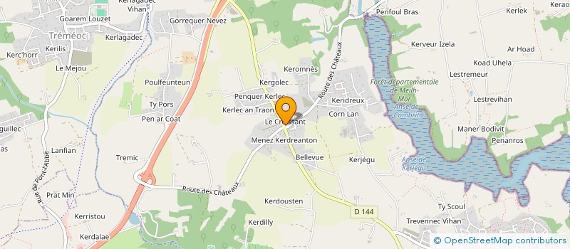 localisation de l'entreprise TREPOS LUDOVIC à COMBRIT