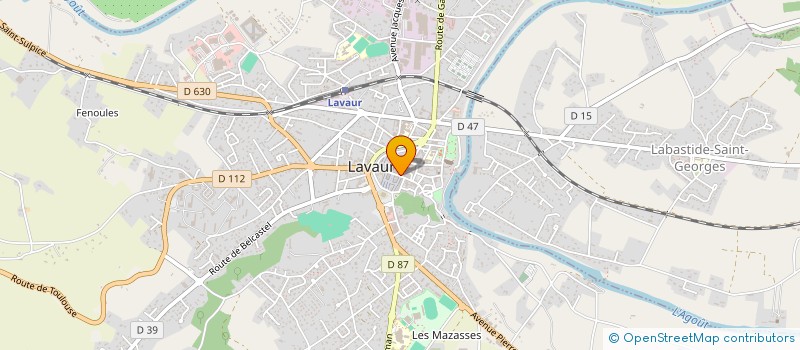 localisation de l'entreprise TREPOST - MILHAU  LAVAUR