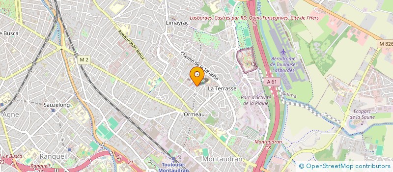 localisation de l'entreprise TREQUINN à TOULOUSE