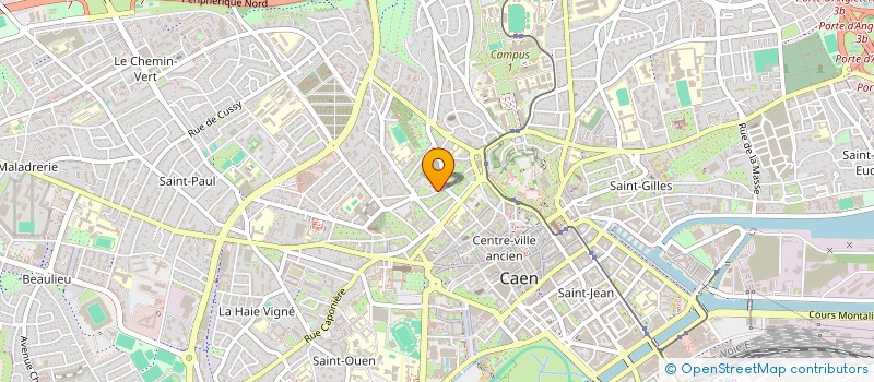 localisation de l'entreprise TRES - BIENS à CAEN